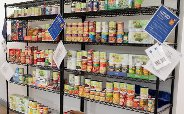 First American's food shelf